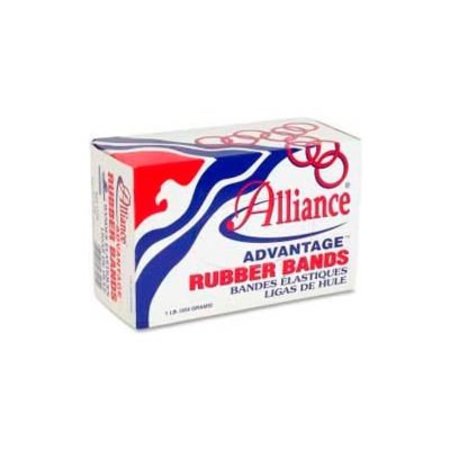 ALLIANCE RUBBER Alliance® Advantage® Rubber Bands, Size # 8, 7/8" x 1/16", Natural, 1 lb. Box 26085